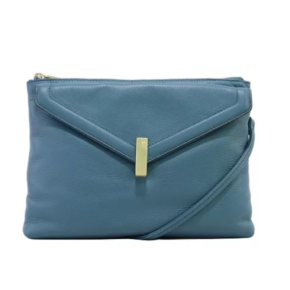 New Kenneth Cole New York Ludlow Crossbody Leather - Picture 2 of 15